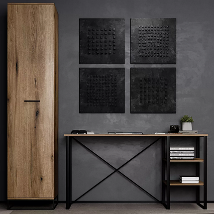 Стіл письмовий Ascet 50*140 см Дуб Евок ТМ ARTinHEAD, фото 3