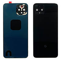 Задня кришка Google Pixel 4 чорна оригінал Китай зі склом камери