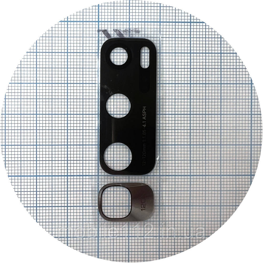 Скло камери Xiaomi Mi 10 Ultra (чорне), фото 1