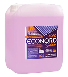 Теплоносій для систем опалення Econord Solar (-30) - 10 л