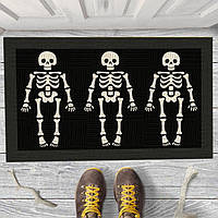 Дверний коврик Скелет