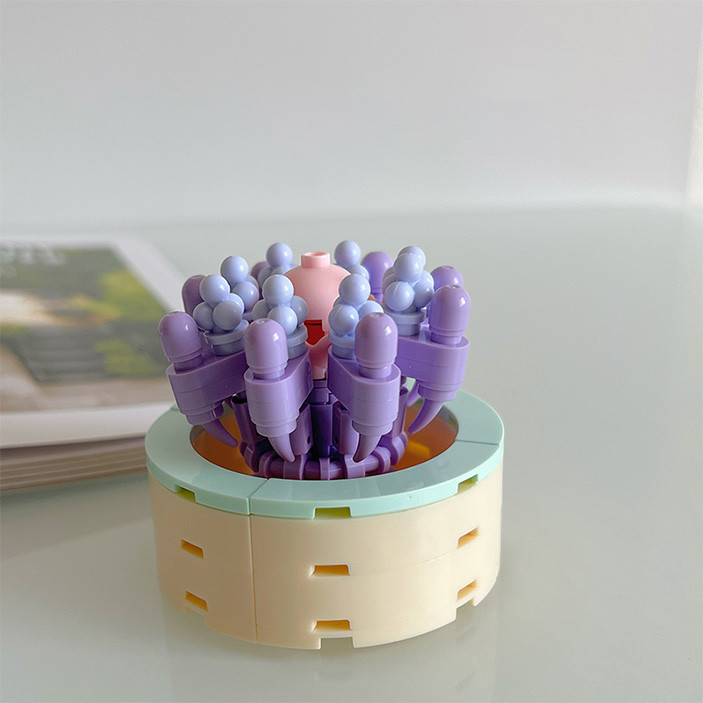 Конструктор блоковоий дитячий Рослина квіти квітка Plante 91 деталь JK2710-5