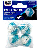 Кульки для прання Irge  для збору ворсу та шерсті, 4 шт