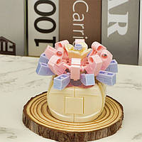 Конструктор блоковоий дитячий Рослина квіти квітка Plante 83 деталі JK2710-11