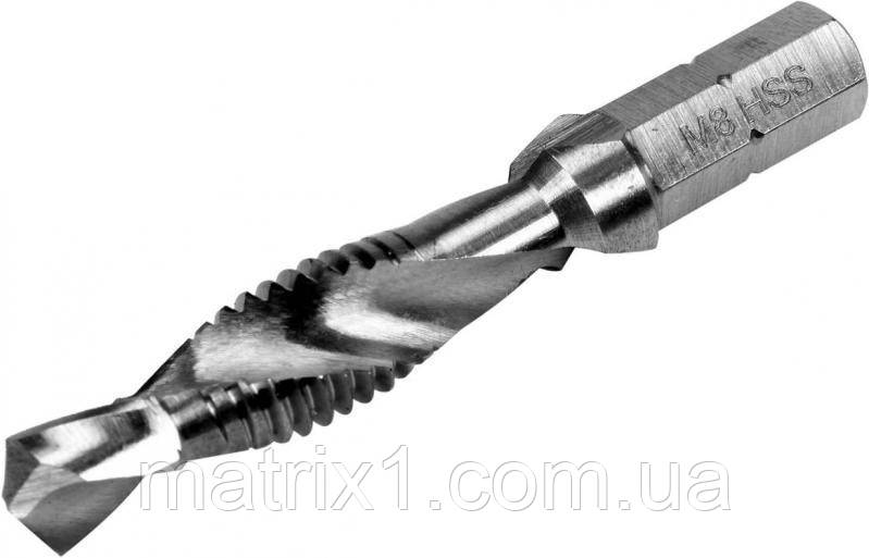 Мітчик свердло М8 х 1.25 мм сталь HSS M2 YATO YT-44845
