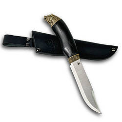 Мисливський подарунковий ніж ручної роботи сталь 50х14мф Gorillas BBQ KN100