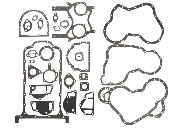 02/101366, U5LB0016,U5L80016, U5LB0003, U5LB0004, U5LB0145, U5LB1158, 02/102209 Набір прокладок нижній на JCB, фото 1