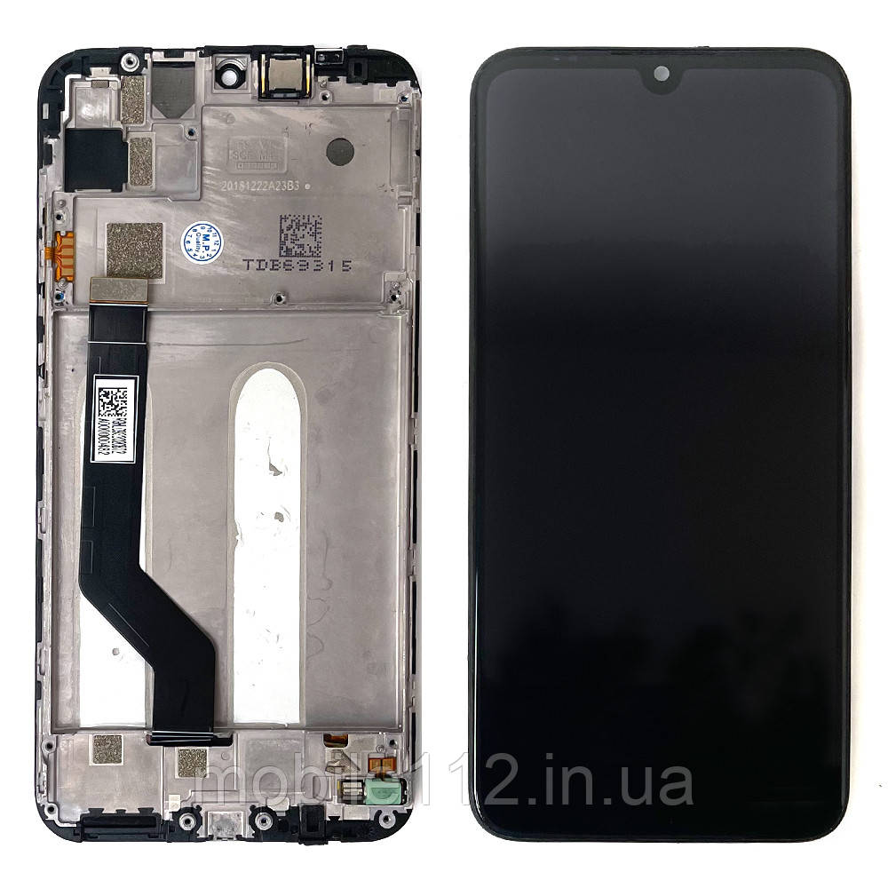 Екран (дисплей) Xiaomi Mi Play M1901F9E з тачскріном оригінал 100% з рамкою
