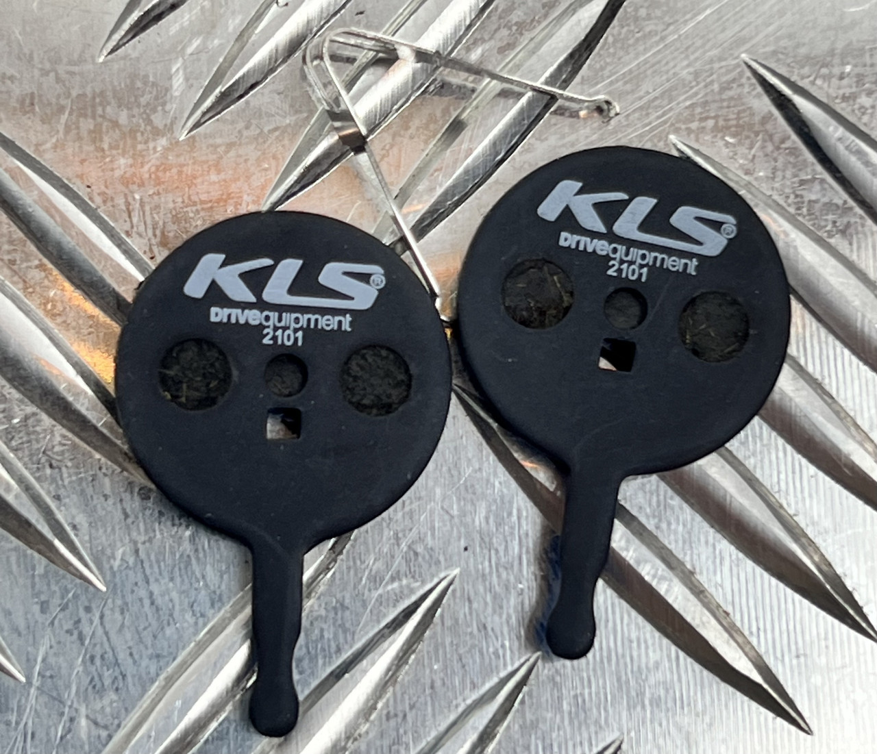 Гальмівні колодки для велосипеда дискові KLS D-15 для Avid BB5, APSE - mechanical органіка, фото 1