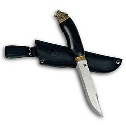 Мисливський подарунковий ніж ручної роботи сталь 50х14мф Gorillas BBQ KN101