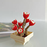 Конструктор блоковоий дитячий Рослина квіти квітка Plante 79 деталей JK2710-8