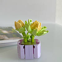 Конструктор блоковоий дитячий Рослина квіти квітка Plante 86 деталей JK2710-6