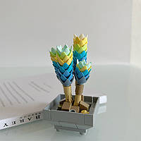 Конструктор блоковоий дитячий Рослина квіти квітка Plante 83 деталі JK2710-7