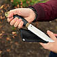 Мисливський подарунковий ніж ручної роботи сталь 50х14мф Gorillas BBQ KN102, фото 8