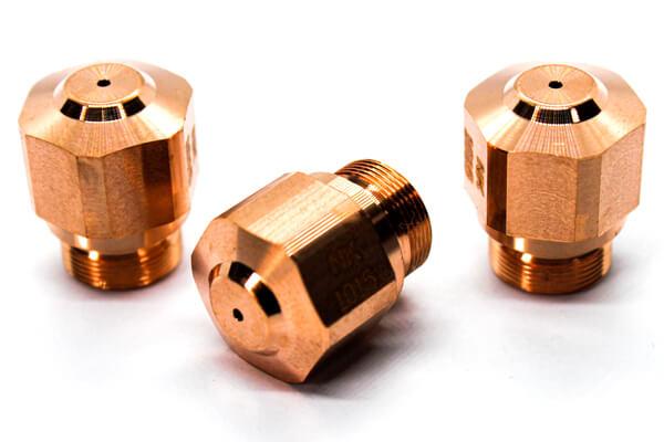K25 2.5 mm, одинарне сопло D13, H17мм M10 Bystronic