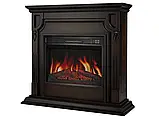 Камінокомплект універсальний 2в1 ArtiFlame Toronto AF23S махагон коричневий антик з обігрівом і звуком горіння, фото 2