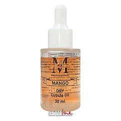 Суха олія для кутикули Mia-M Professional Dry Cuticle Oil Mango з ароматом манго, 30 мл