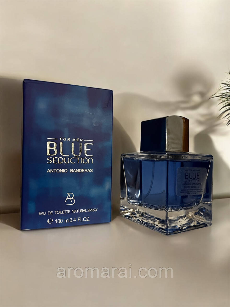 Чоловіча Туалетна вода Antonio Banderas Blue Seduction for Men (Антоніо Бандерас Блю Седакшн Фо Мен) 100 мл. Стійкий свіжий аромат, фото 1