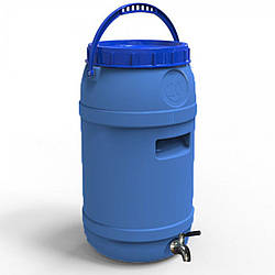 Двошаровий Бідон Літолан 20л харчовий з  нержавіючим краном AISI 304 та дужкою 100% захист від УФ