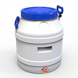 Бідон Євро Пласт 45 л харчовий з  вентильним краном