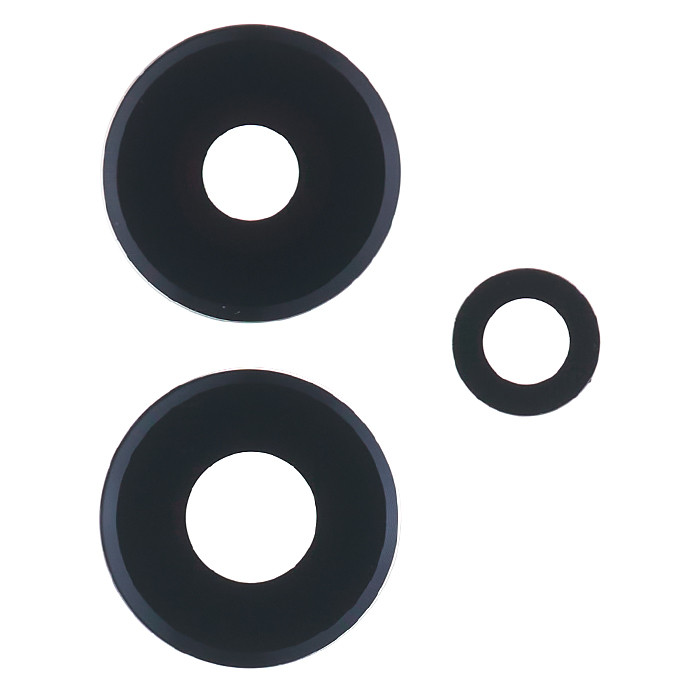 Скло камери для Xiaomi Redmi Note 13 5G чорне (комплект 3 шт.), фото 1