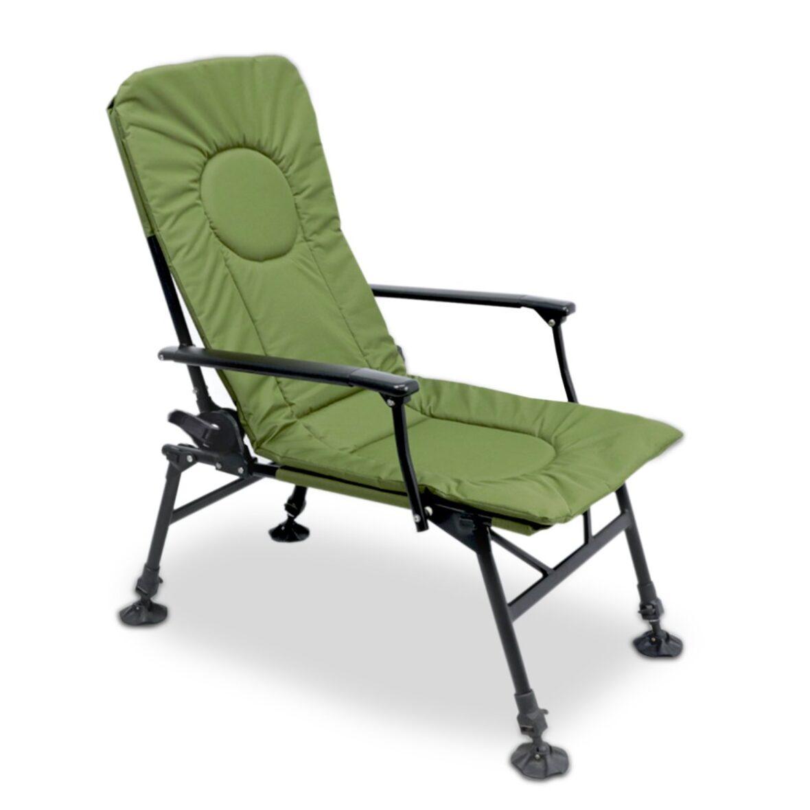 Крісло складне рибальське для лову коропа Heckermann® DS-CS01
