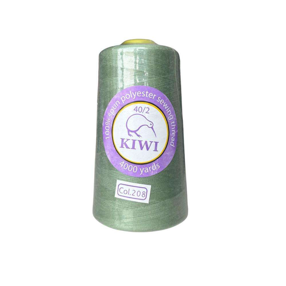 Нитка швейна KIWI 40/2 4000ярдів 208, фото 1