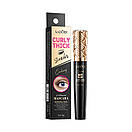 Туш для вій Sadoer Curly Think (силіконова пензель) 8 g, фото 2