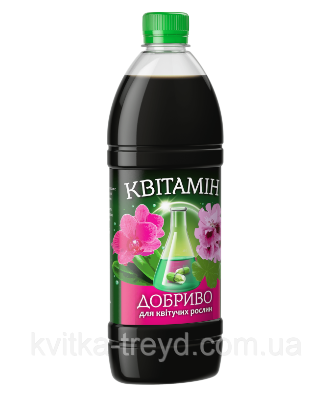 Органічне добриво Квітамін для квітучих 500мл, фото 1