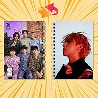 Блокнот А6 пружина 48 л. клітина K-Pop Xdinary Heroes