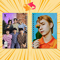 Блокнот А6 пружина 48 л. клітина K-Pop Xdinary Heroes
