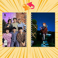 Блокнот А6 пружина 48 л. клітина K-Pop Xdinary Heroes