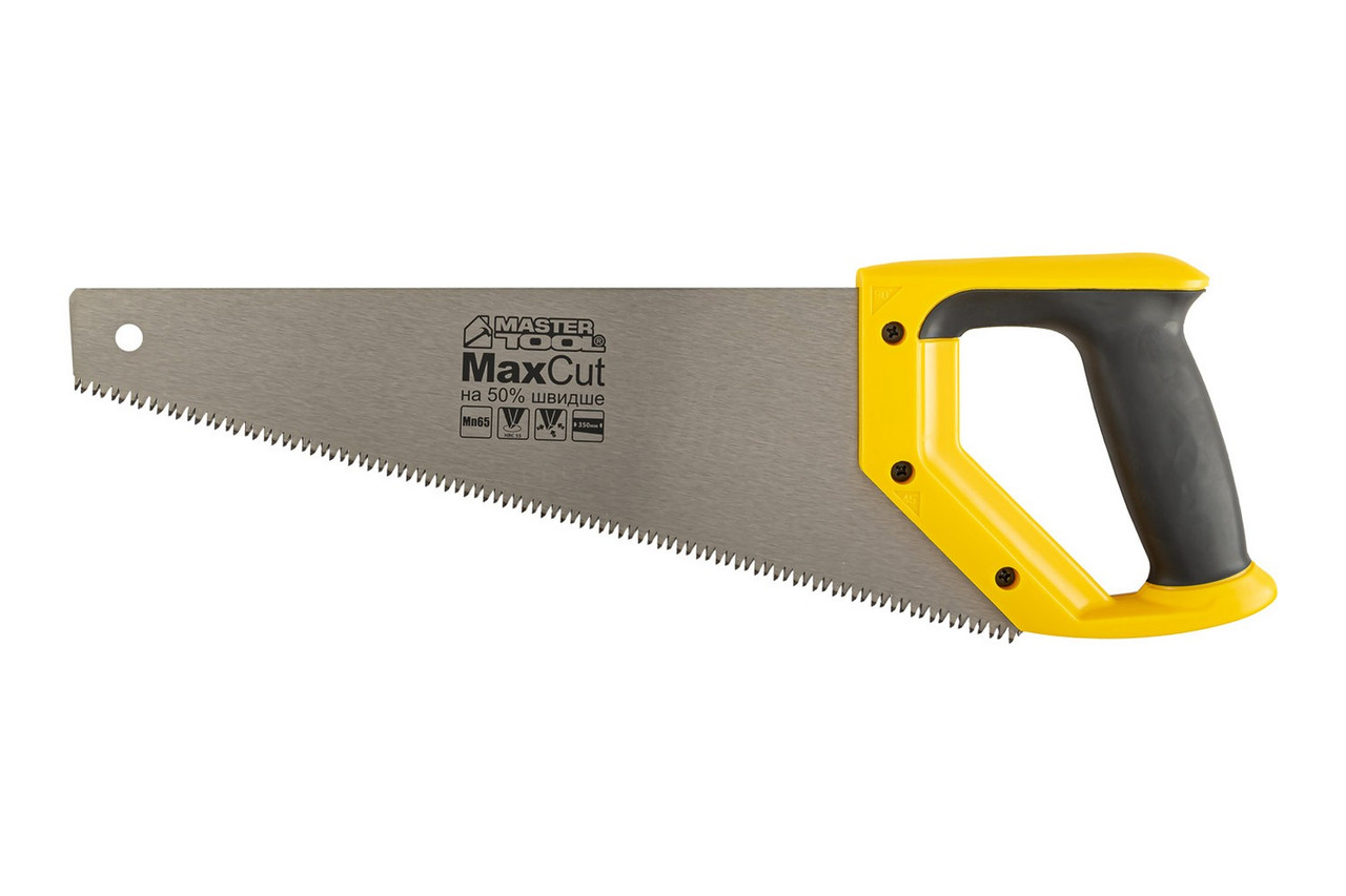 Ножівка столярна 7TPI MAX CUT 350 мм загартований зуб 3D заточування поліроване