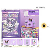 Дитячий цифровий фотоапарат SK 22-1 KLM, фронтальна камера, звук, фото, відео, 5 ігор