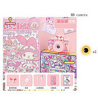 Дитячий цифровий фотоапарат SK 22-2 MLD, фронтальна камера, звук, фото, відео, 5 ігор