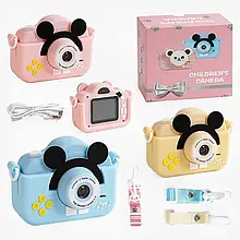 Фотоапарат дитячий XL-A 5 G 2, HD екран, звук, фото, відео, фронтальна камера, ігри, роз'єм для SD
