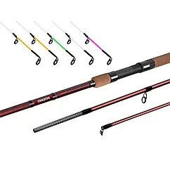 ФІДЕРНЕ ВУДИЛИЩЕ DELPHIN MAGMA LEGEND4RY HEAVY 390cm/150g feeder bot