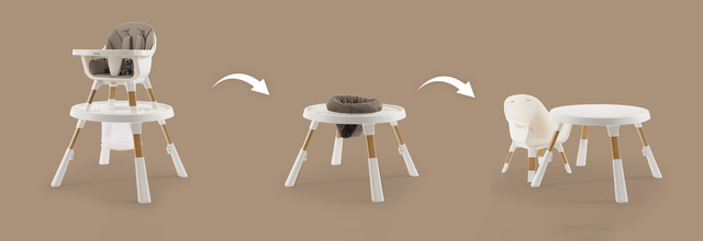 Стульчик для кормления 4 в 1 Oyster Highchair