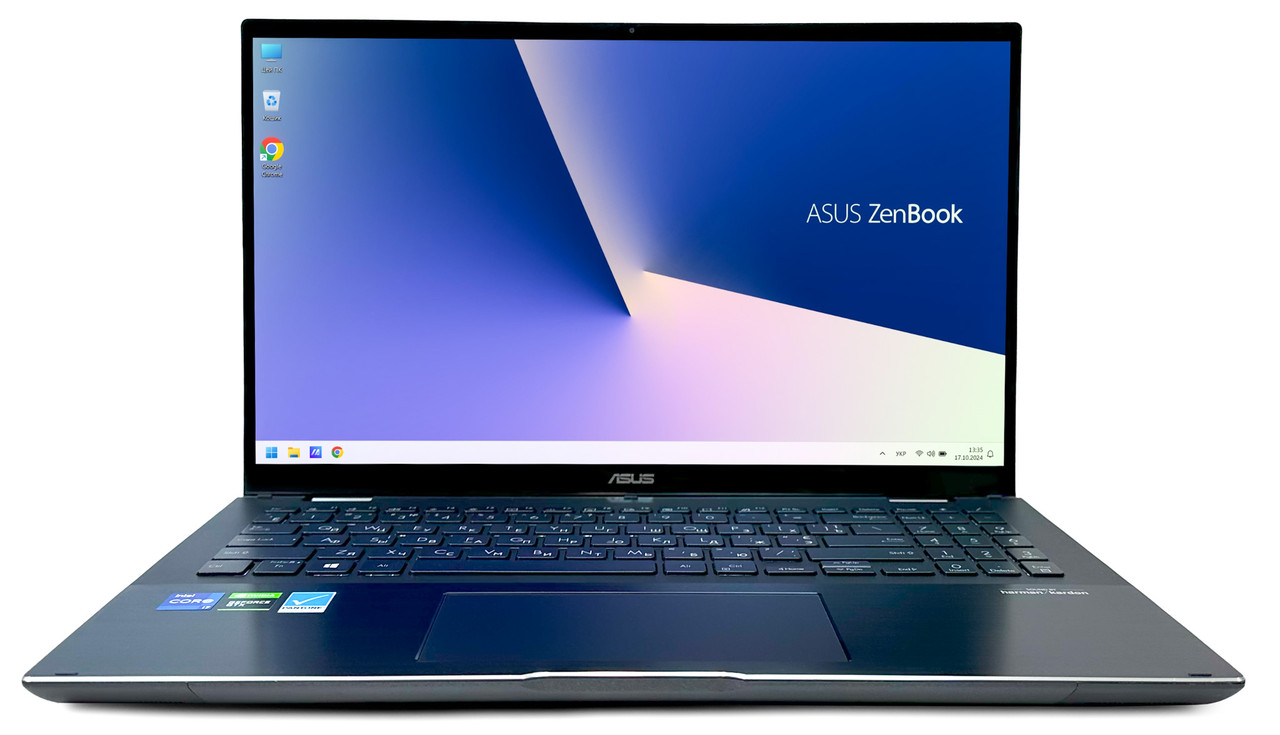 Ноутбук Asus ZenBook Flip 15 Q528Q: Core i7-1165G7 / RAM 16 ГБ / GeForce GTX 1650 / SSD 512 ГБ / 15.6"