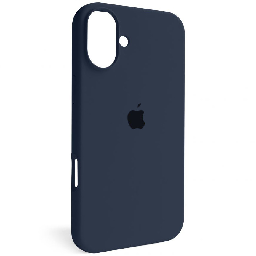 Чохол Silicone Full Cover для Apple iPhone 16 Plus Dark Blue, фото 1