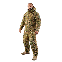 Тактический комплект зимней одежды Camotec Defender 7 lvl,мужской камуфляжный комплект (куртка та штаны)