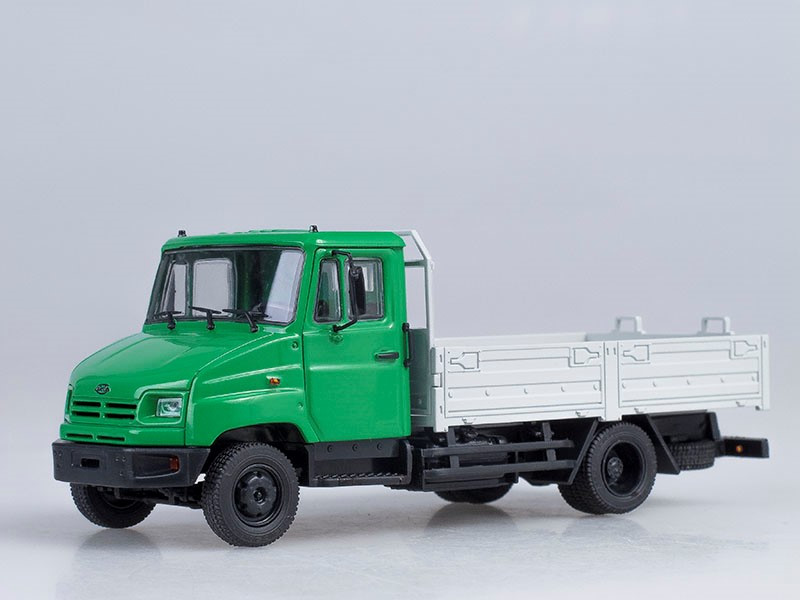 Модель Вантажівка ЗІЛ-5301 «Бичок» (зелений/сірий) | Автоісторія