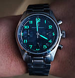 Чоловічий водонепроникний наручний годинник Pagani Design PD-1773 Silver-Blue, фото 4