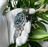 Чоловічий водонепроникний наручний годинник Pagani Design PD-1773 Silver-Blue, фото 6