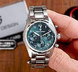 Чоловічий водонепроникний наручний годинник Pagani Design PD-1773 Silver-Blue, фото 7