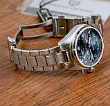 Чоловічий водонепроникний наручний годинник Pagani Design PD-1773 Silver-Blue, фото 9