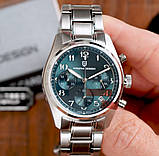 Чоловічий водонепроникний наручний годинник Pagani Design PD-1773 Silver-Blue, фото 8