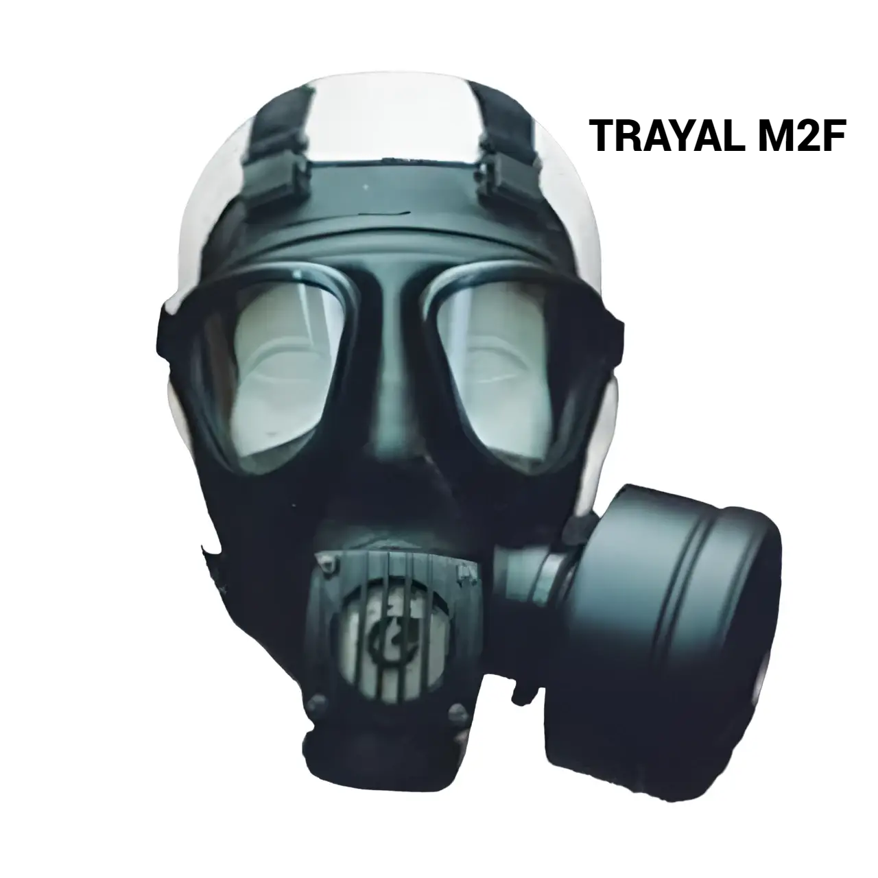 Маска TRAYAL М2F р.М, р.L Протигаз без фільтру