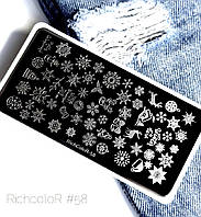 Пластина для стемпінгу RichColor - 58