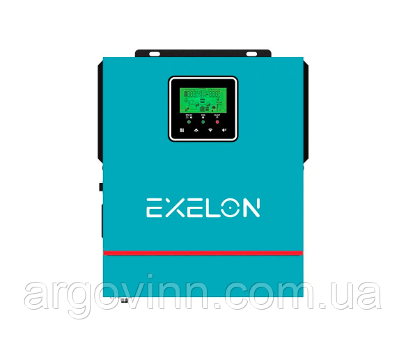 Exelon EXS-1000/12, 1000VA, 12V, ток заряда 0-40A, MPPT (20-150VDC, 80A), 290x240x91mm